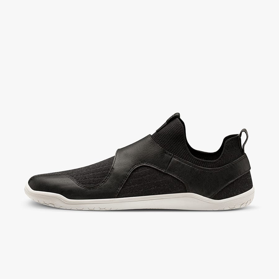 Vivobarefoot Primus Knit EZ Wandelschoenen Kinderen Zwart | Nederland 0246SGLO